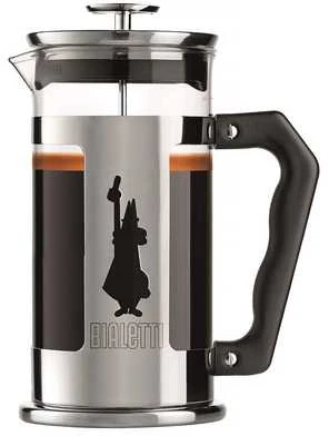 Arbatinukas - Bialetti 1 L Rankinis Vakuuminis, Juodas