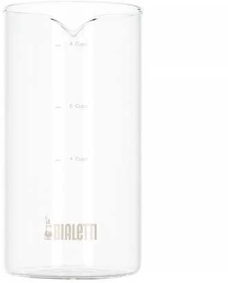 Bialetti presui skirtas stiklinis 1l indas su žymomis