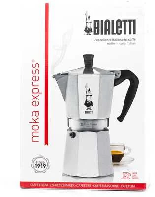 Bialetti Moka Express Moka kavinukas 0.775 L Aliuminio, Juodas