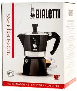 Bialetti 4951 Moka kavinukas Juodas