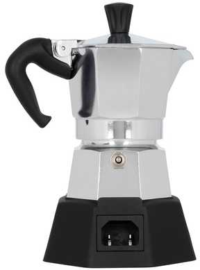 Bialetti New Moka Elettrika 2TZ (90 ml) sidabrinė
