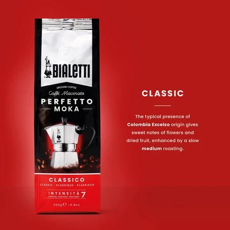 Bialetti Perfetto Moka Classico 250g (mielona)