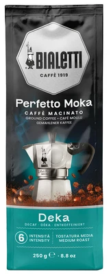 Bialetti Perfetto Moka Deka - bezkofeinowa (mielona) 250g