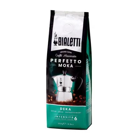 Bialetti Perfetto Moka Deka - bezkofeinowa (mielona) 250g