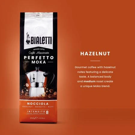 Bialetti Perfetto Moka Nocciola 250g (mielona)