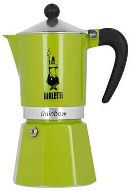 Moka puodas BIALETTI Rainbow Espresso Aparatas (Netaikomas, žalias spalva)