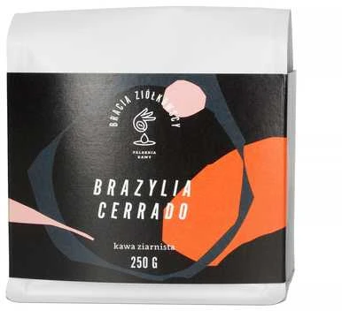 Kavos pupelės Bracia Ziółkowscy Brazil Cerrado 250 g