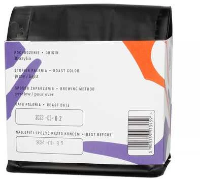 Kavos pupelės Bracia Ziółkowscy Kavos pupelės Brazilija Quick Transfer 250g