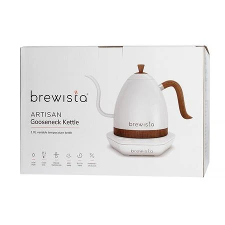 Virdulys Brewista Artisan Variable Temperature Virdulys Baltas Mat 1l