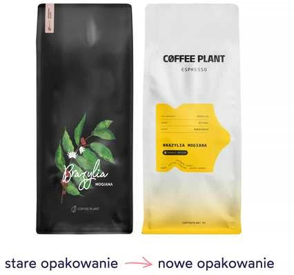 Coffee Plant Espresso Brazil Mogiana 1kg kavos pupelių
