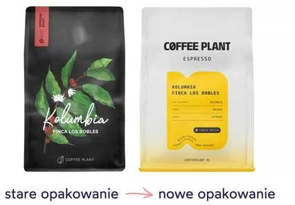 Kavos pupelės Coffee Plant Espresso Kolumbija Finca Los Robles 250 g