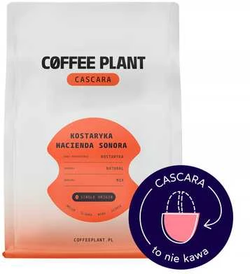 Coffee Plant Cascara Hacienda Sonora pakuotės priekinė dalis