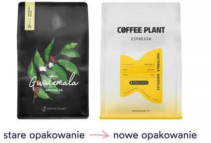 Kavos pupelės Coffee Plant Kavos pupelės COFFEE PLANT Gwatemala Makowce 250g