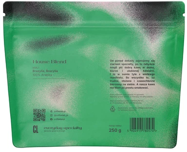 Kavos pupelės Coffeelab „House Blend“ kavos pupelės 250 g