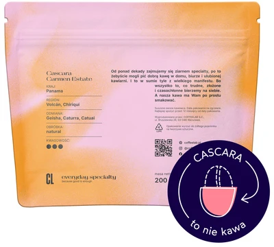 Kavos pupelės Coffeelab Cascara Carmen Estate 200g
