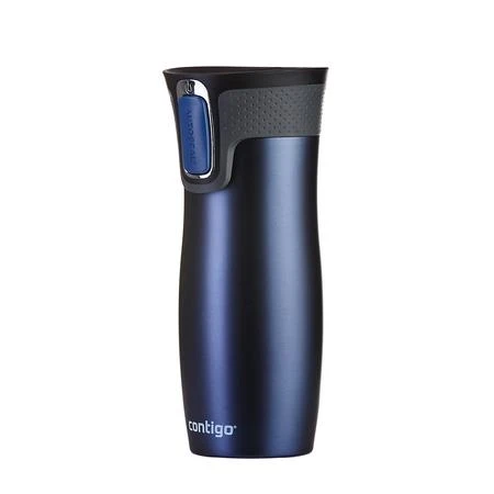 Termo puodelis Contigo West Loop 2.0 470 ml, mėlynas