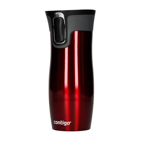 Termopuodelis Contigo West Loop Raudona 2095849, 470 ml, raudonas
