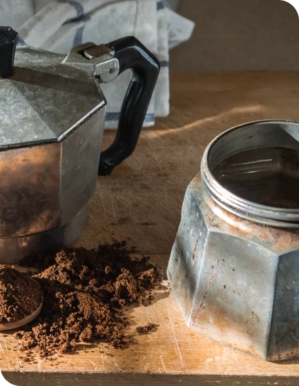 Kavinukas Bialetti Moka Express 60 ml, sidabro spalvos aprašymas - Prekės nuotrauka