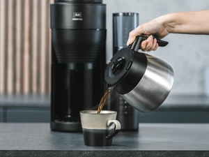 Melitta AromaFresh II Therm Pro X filtrinis kavos aparatas, juodos spalvos aprašymas - Prekės nuotrauka