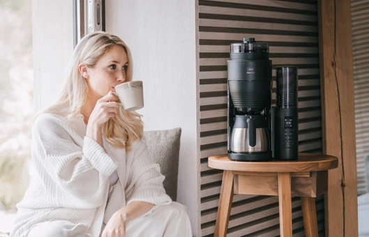 Melitta AromaFresh II Therm Pro X filtrinis kavos aparatas, juodos spalvos aprašymas - Prekės nuotrauka