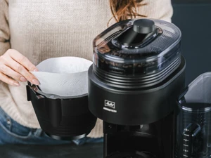 Melitta AromaFresh II Therm Pro X filtrinis kavos aparatas, juodos spalvos aprašymas - Prekės nuotrauka