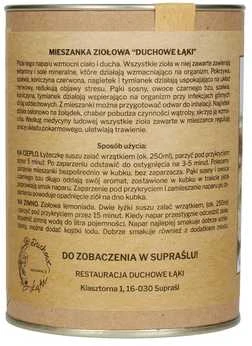 Dworzysk Dvasinės pievos - arbatos sudėtis ir paruošimas