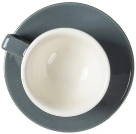 Espresso Gear - Espresso cup with saucer Peakabrew pilkas 90 ml