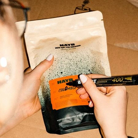 HAYB - Kolumbijos espreso kava su ploviklio milteliais, 250 g