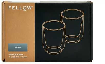 Fellow Pirch Latte Smoke glass set, 2 pcs. x 325 ml