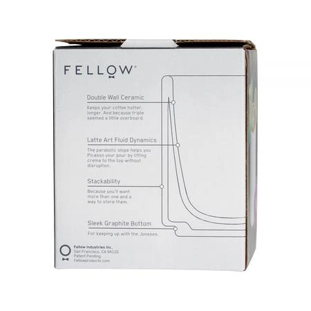 Fellow Fellow Monty Cortado - Puodelis juoda 130 ml