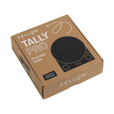 Kavos svarstyklės Fellow Tally™ Pro Precision Scale | Studio Edition, juodos spalvos