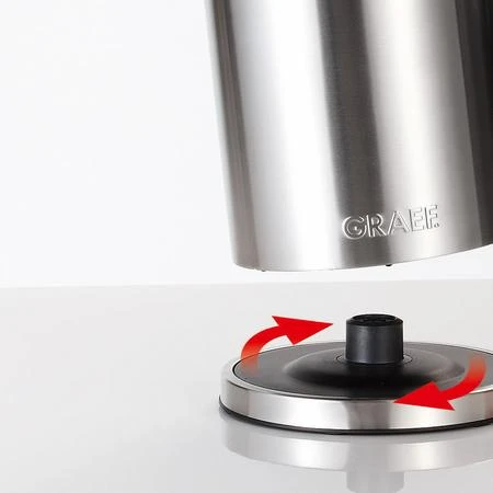 GRAEF WK900 el.virdulys, inox matinis