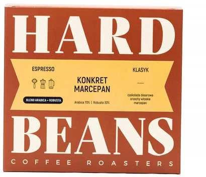 Hard Beans Coffee Kietos pupelės Kava Kietos pupelės Konkret Marcipan Espresso 250g