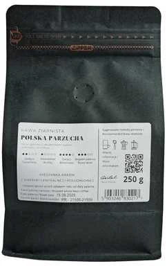 Hard Beans Coffee Kietos kavos pupelės Kawa Polska Parzucha 250g pupelių