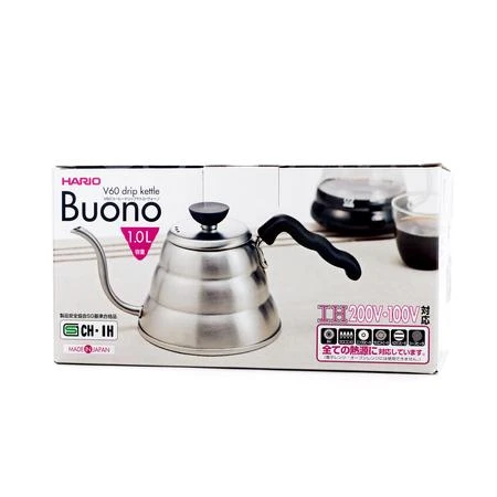 Elektrinis Virdulys - Hario Buono 1L Sidabrinis
