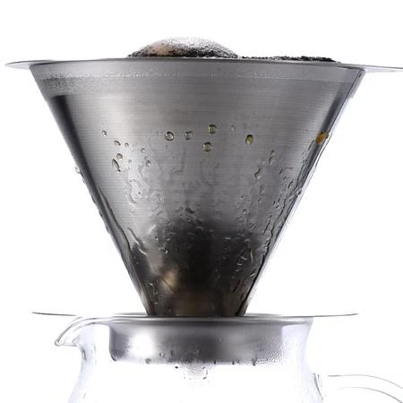 Hario dvigubo tinklelio metalinis lašintuvas V60-02