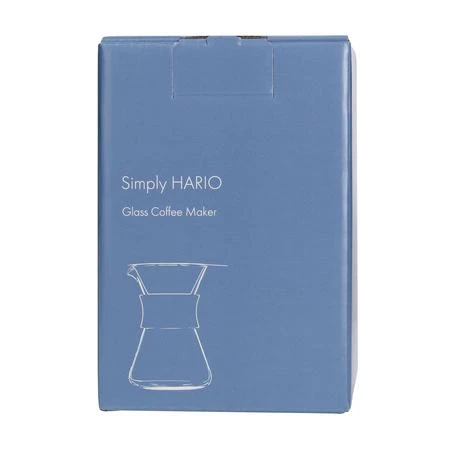 Hario Glass kavavirė – mėlyna pakuotė