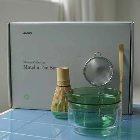 Hario - Matcha arbatos rinkinys - žalia