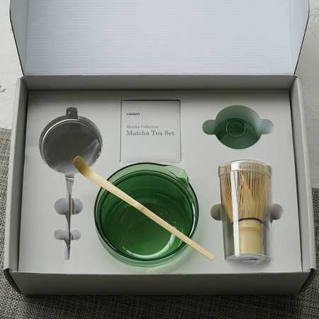 Hario - Matcha arbatos rinkinys - žalia
