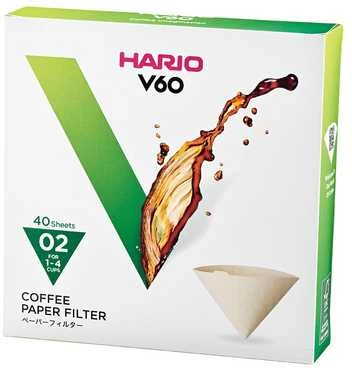 Hario V60-02 popieriniai filtrai - pakuotė