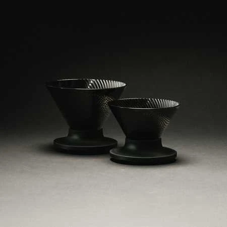 Hario - NEO V60-01 Tritan Coffee Dripper - Juodas
