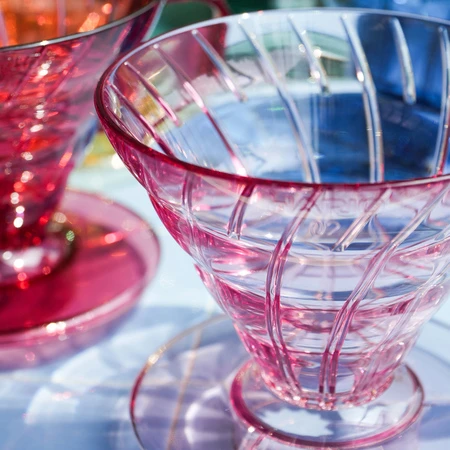 Hario - Plastic Dripper V60-02 Sakura Rožinė