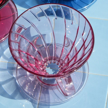 Hario - Plastic Dripper V60-02 Sakura Rožinė