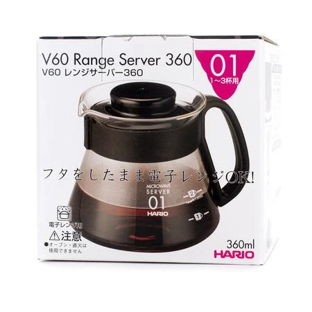Hario Range Server V60-01 Mikrobangų krosnelė - 360ml
