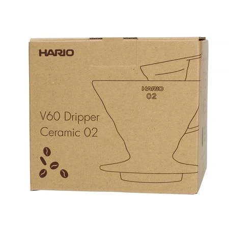 Hario V60-02 keraminis kavos lašintuvas geltonas