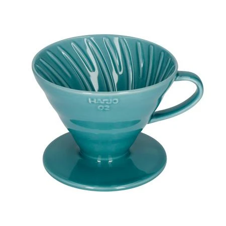 Hario V60-02 turkio spalvos keramikinis lašintuvas