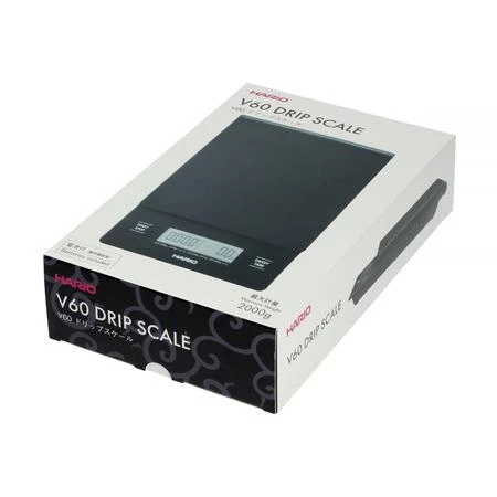 Virtuvinės svarstyklės Drip scale Hario V60 Juodas