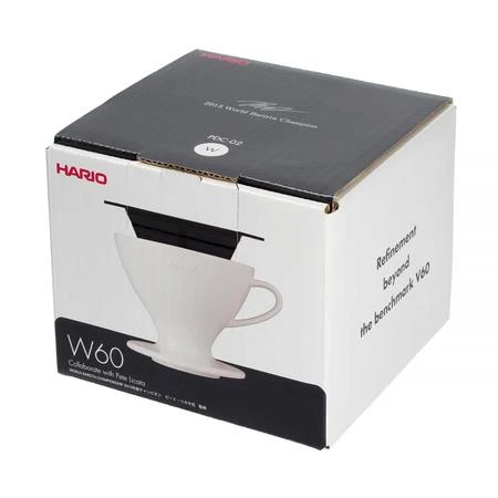 Hario Hario - Keraminis lašintuvas W60-02 Baltas