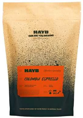 HAYB - Kolumbijos espreso kava su ploviklio milteliais, 250 g