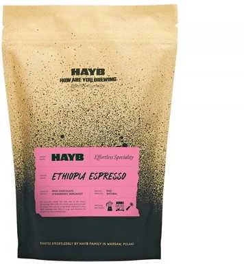 HAYB Etiopijos espreso kavos pupelės 250 g